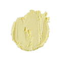 Lemony Flutter. A neatly smeared swatch of pastel-yellow cuticle butter. The product has a thick, creamy, almost grainy texture.