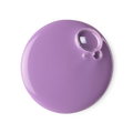A sample of creamy, rich lilac Sleepy shower gel, with a couple of bubbles emerging.
